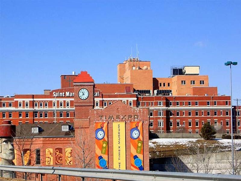Hotel Courtyard Waterbury Downtown Exterior foto